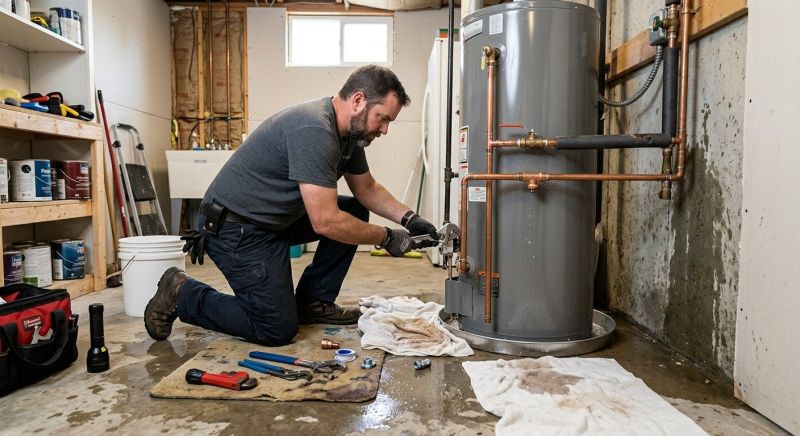 Leaking Water Heater Repair in Katy, TX