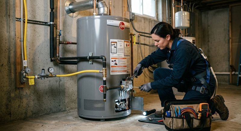 Propane Water Heater Repair in Katy, TX