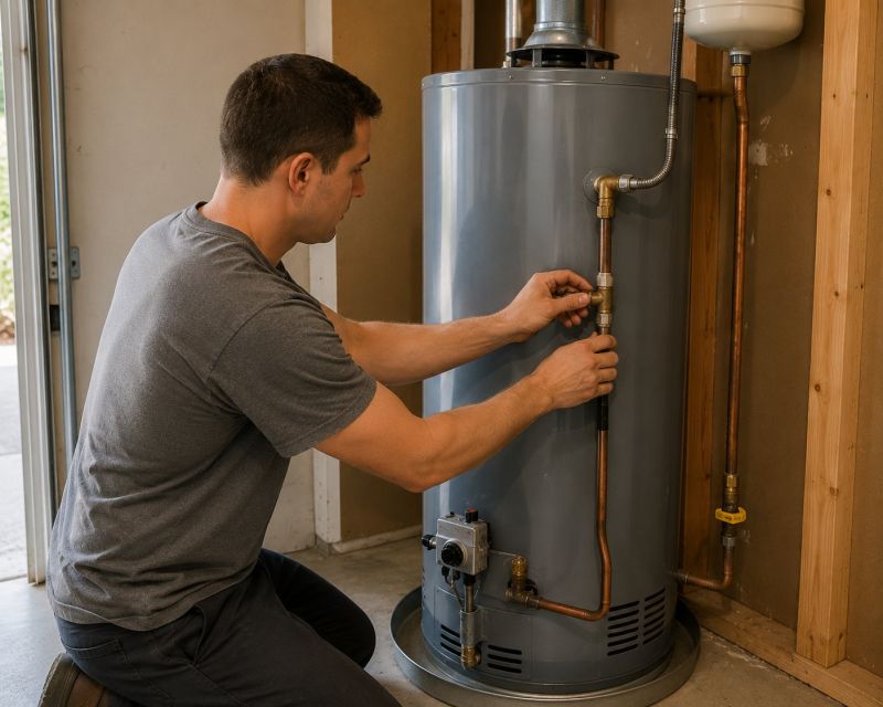 Gas Water Heater Replacement in Fredericksburg, VA