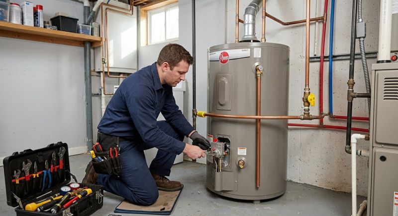 Hot Water Heater Service in Katy, TX