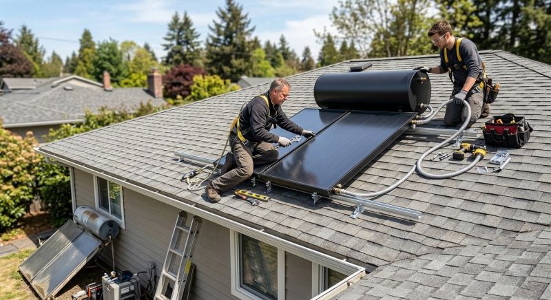 Solar Water Heater Replacement in Annapolis, MD