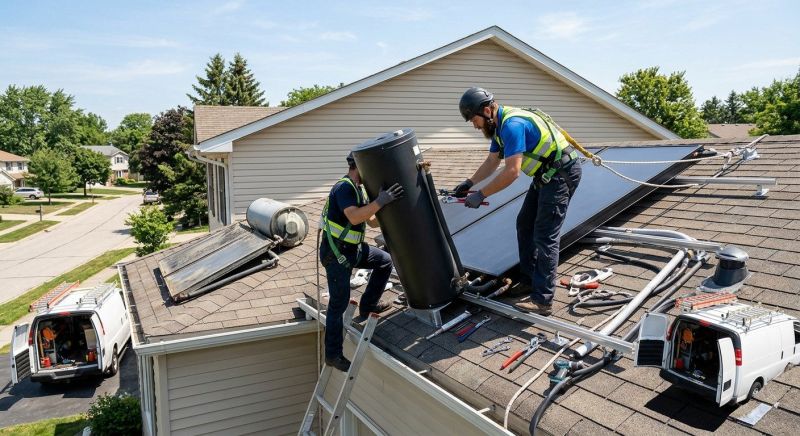 Solar Water Heater Replacement in Kansas City, MO